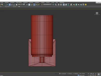 Hettinger One Light Wall Low-poly 3D model