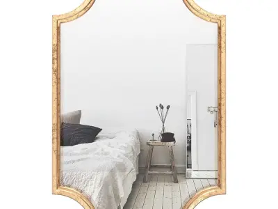 Vansickle Metal Accent Wall Mirror WRLO6197 3D model
