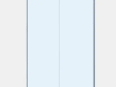 HASVIK Pair of sliding doors 5 Low-poly 3D model