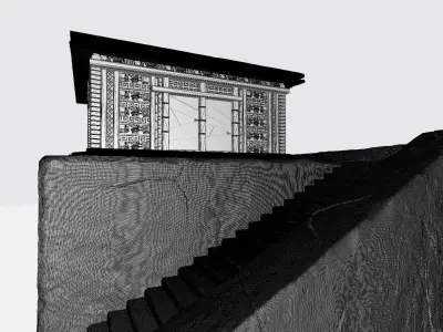 The palace of Maya 3D print model