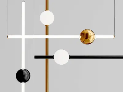 Orion Globe Light by Lee Broom 3D model