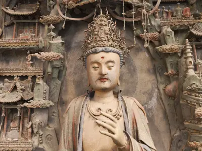 Deity Statue Sculpture16 3D model