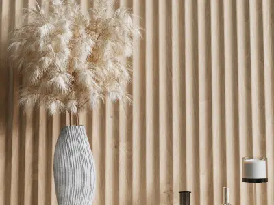 TW Wall  Set N2 3D model