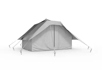 Glamping Tent 01 3D model