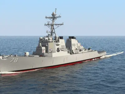  Arleigh Burke Destroyer Porter DDG-78 