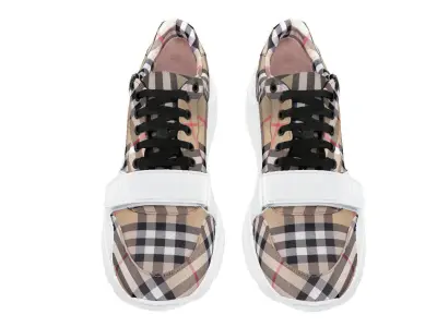 BURBERRY Vintage fanshion sneaker 3D model