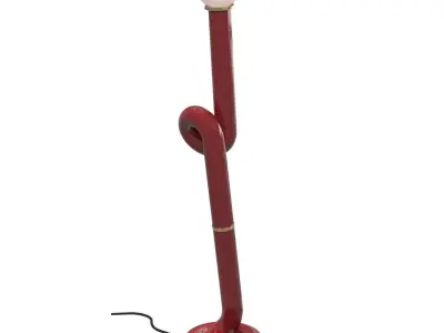 Memphis Floor Lamp 2  - Pop Premium 3D Model 3D model