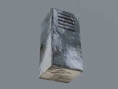 old cabinet Free 3D model