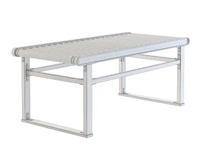 Factory Roller Table 3D model