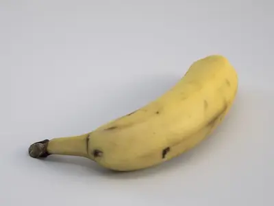 Banana Low-poly 3D model
