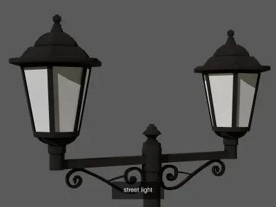 street lights 3D Model Pack purchase