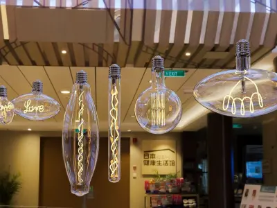 models of decorative light bulbs 3D model