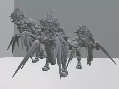 The Horde of Gaunt Xenos 3D print model