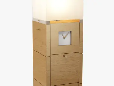 Giorgetti Meo longcase cabinet 3D model