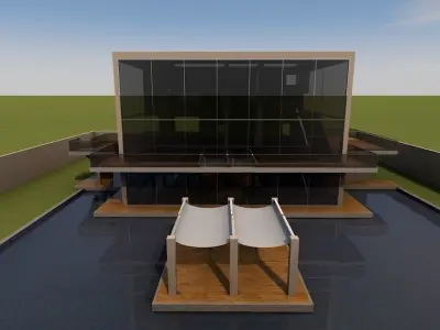 Concept House 3D model