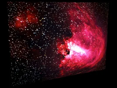 Omega Nebula 3D model