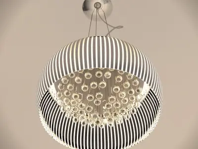 Hanging Lamp CLARION 3D model