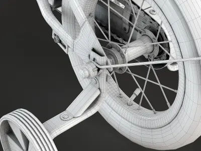 Children bicycle STERN 3D model