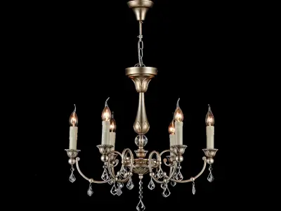 Chandelier Francis RC141-PL-08-G Maytoni Classic Free 3D model