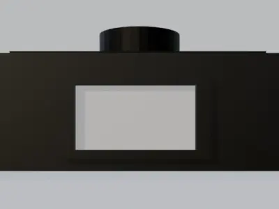 Moving head pedestal 1 A English Ver Free low-poly 3D model