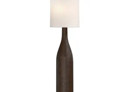 Briar Floor Lamp in Espresso 3D model