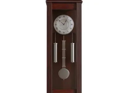 classical wall clock Free 3D model