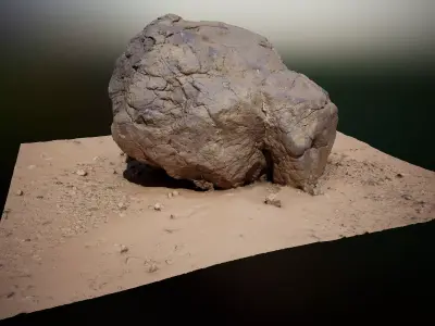 Scanrock001fs 3D model