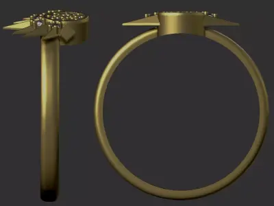 Ring Sun 3D print model purchase