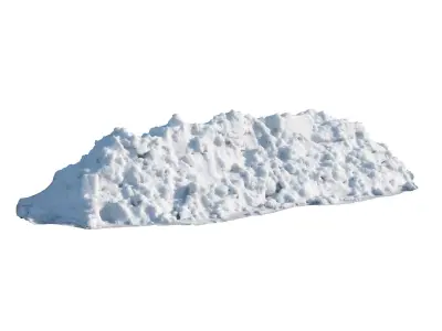 Ultra realistic Snow fence  2021 Low-poly 3D model
