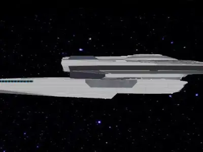 USS Clark Malachowski Class Refit 3D print model