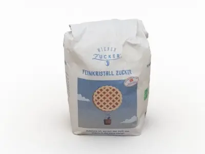 Pack of Sugar 3D model