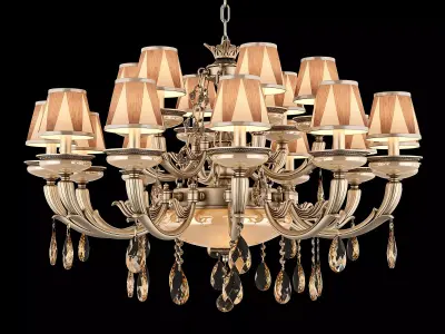 MD 89370-12-6-3 Osgona Chandelier 3D model