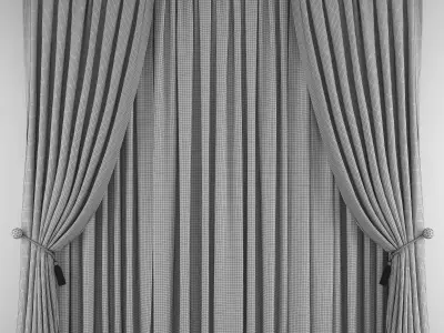 Curtain 357    3d model 3D model