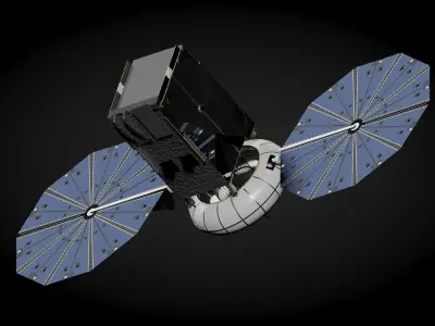 Momentus Fervoride space tug 3D model