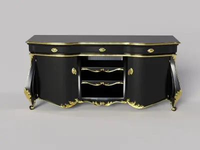 TV stand MODENESE GASTONE 11110 3D model