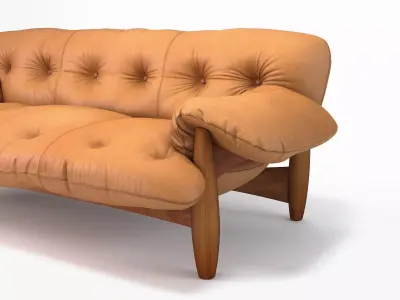 Mole Sofa 3 seat 3D model
