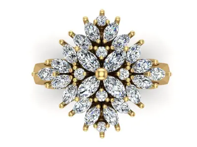 Jewelry ring 155 3D print model