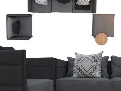 Sofa outdoor  3D model