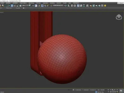 GLAD lamp Low-poly 3D model
