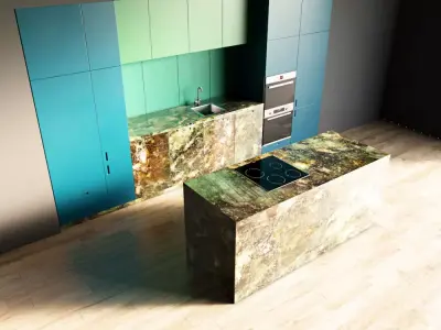 93-Kitchen9 matte 8 3D model