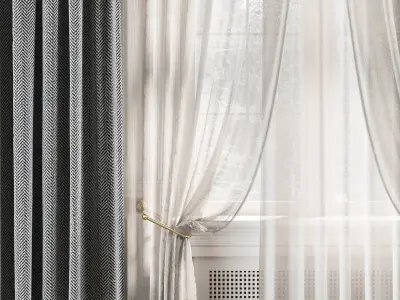 CURTAINS 577C 3D model