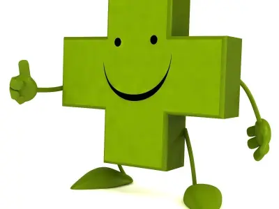 Fun Pharmacy character  3D model