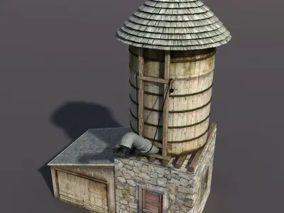 Water Tank 65 3D model