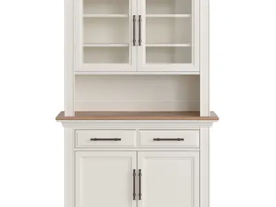 Pattern Glazed Dresser 3D model