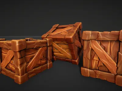 Whimsy Town Vol  1  Scenery Essentials   Low-poly 3D model