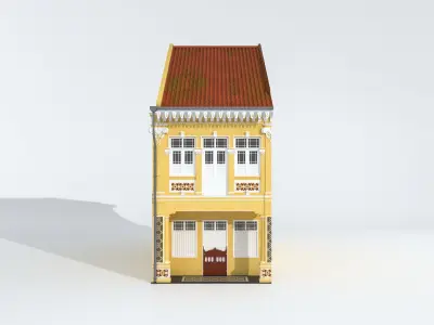 KOON SENG SHOPHOUSE - TYPE 1 3D model