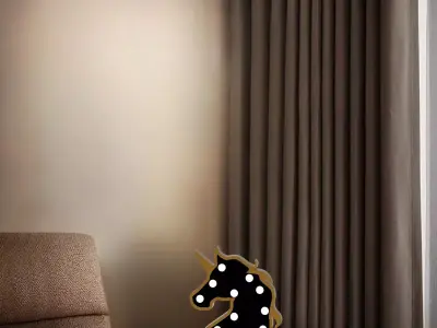 horse desk LAMP  3D print model