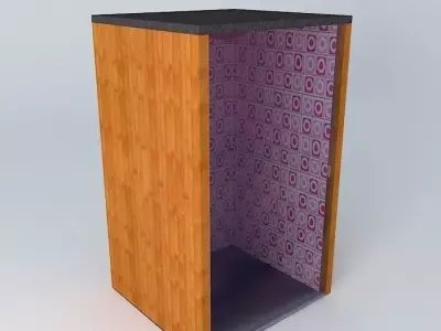 Shower Cubical Free 3D model