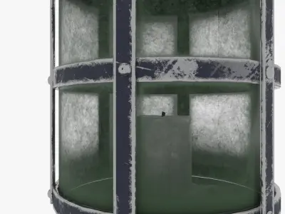 Medieval lantern 3D model buy