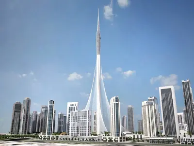 Dubai Creek Harbour 3D model